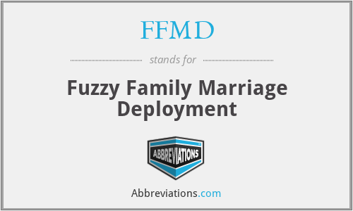 FFMD - Fuzzy Family Marriage Deployment