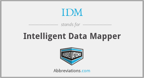 IDM - Intelligent Data Mapper