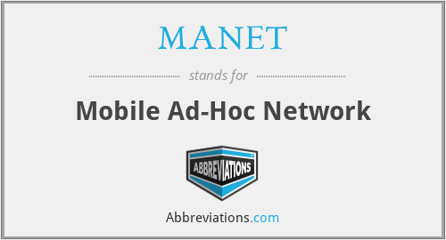 MANET - Mobile Ad-Hoc Network