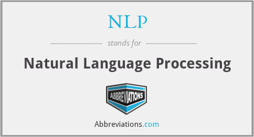 NLP - Natural Language Processing