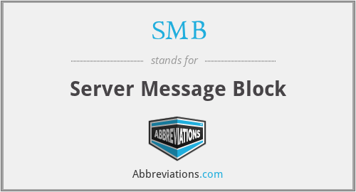 SMB - Server Message Block
