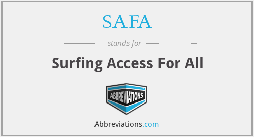 SAFA - Surfing Access For All