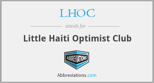 LHOC - Little Haiti Optimist Club