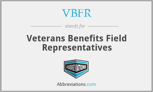 VBFR - Veterans Benefits Field Representatives