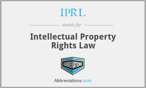 IPRL - Intellectual Property Rights Law