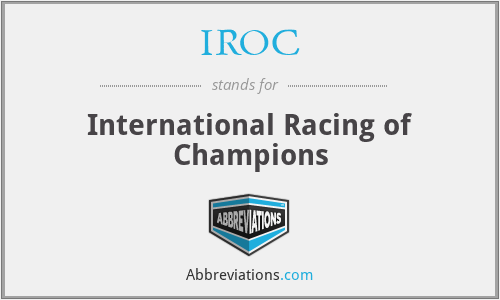 IROC - International Racing of Champions