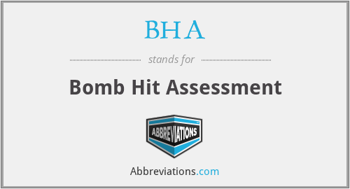 BHA - Bomb Hit Assessment