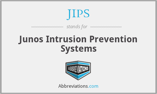 JIPS - Junos Intrusion Prevention Systems