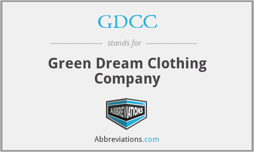 GDCC - Green Dream Clothing Company