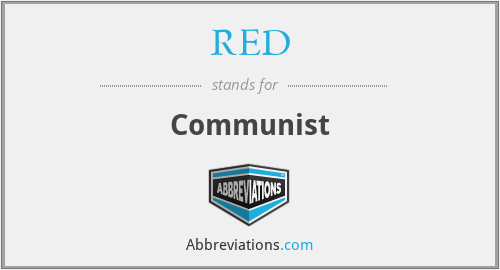RED - Communist