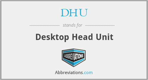 DHU - Desktop Head Unit