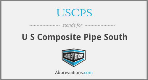 USCPS - U S Composite Pipe South