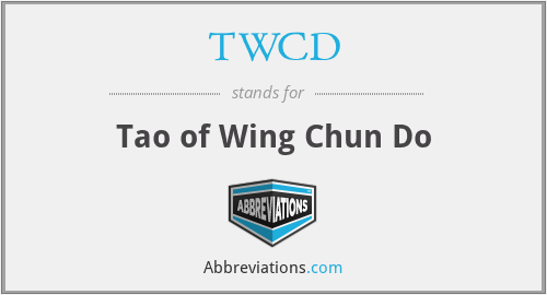 TWCD - Tao of Wing Chun Do
