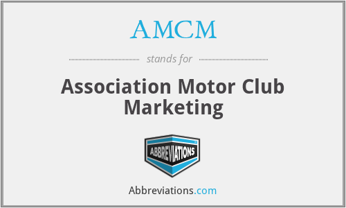 AMCM - Association Motor Club Marketing