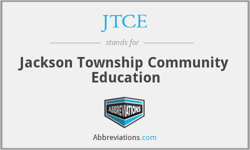JTCE - Jackson Township Community Education