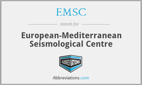 EMSC - European-Mediterranean Seismological Centre