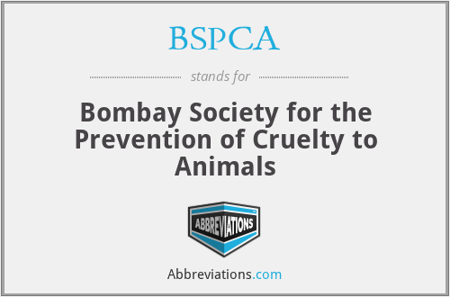 BSPCA - Bombay Society for the Prevention of Cruelty to Animals