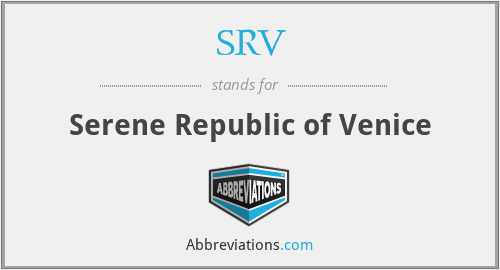 SRV - Serene Republic of Venice