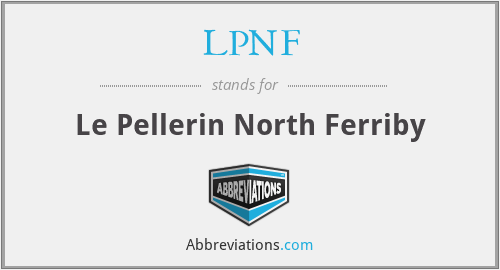 LPNF - Le Pellerin North Ferriby