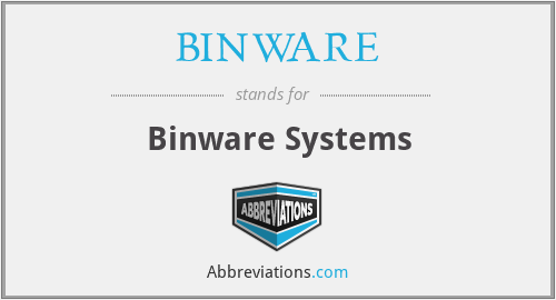 BINWARE - Binware Systems