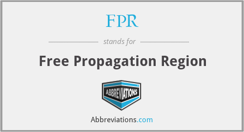 FPR - Free Propagation Region