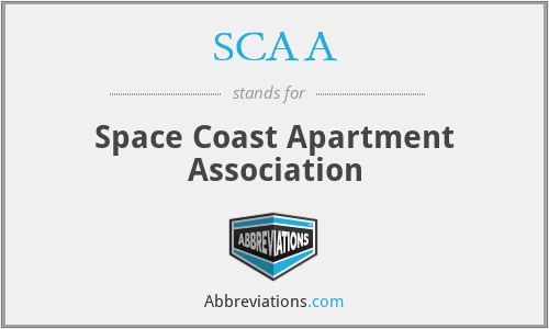 SCAA - Space Coast Apartment Association