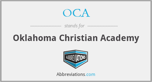 OCA - Oklahoma Christian Academy