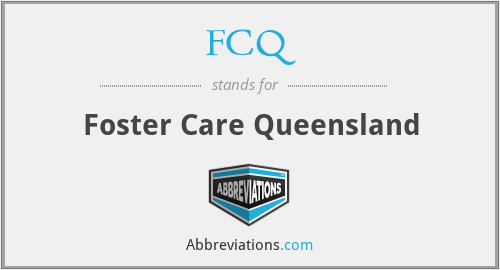 FCQ - Foster Care Queensland