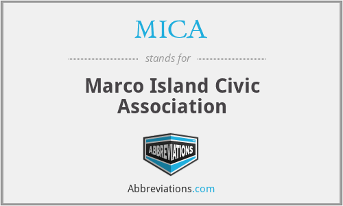 MICA - Marco Island Civic Association