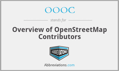 OOOC - Overview of OpenStreetMap Contributors