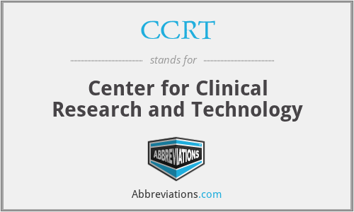 CCRT - Center for Clinical Research and Technology