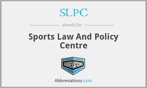 SLPC - Sports Law And Policy Centre