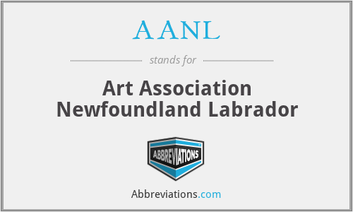 AANL - Art Association Newfoundland Labrador