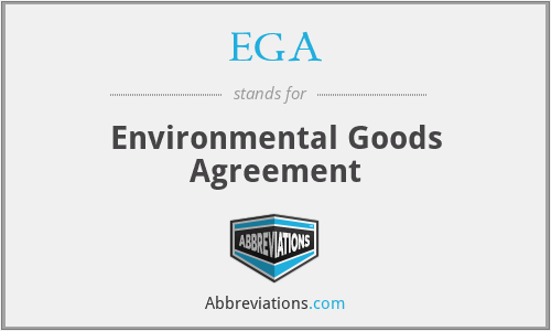 EGA - Environmental Goods Agreement