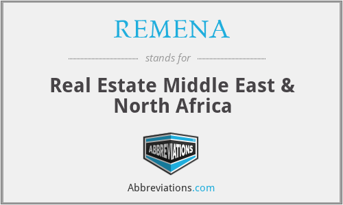 REMENA - Real Estate Middle East & North Africa