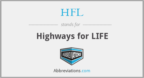 HFL - Highways for LIFE