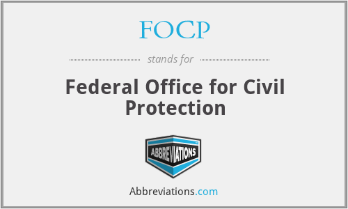 FOCP - Federal Office for Civil Protection