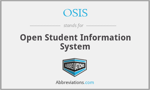 OSIS - Open Student Information System