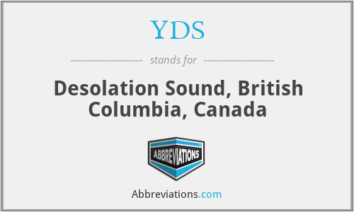 YDS - Desolation Sound, British Columbia, Canada