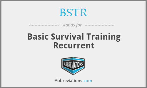 BSTR - Basic Survival Training Recurrent