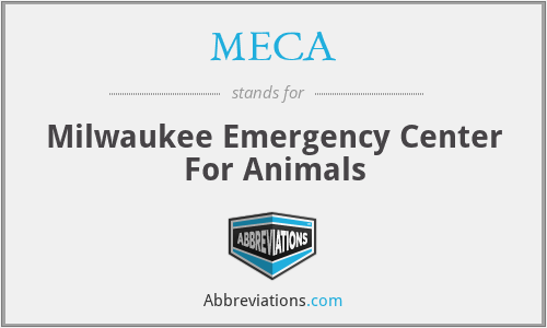 MECA - Milwaukee Emergency Center For Animals