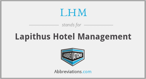 LHM - Lapithus Hotel Management