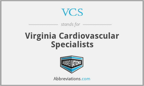 VCS - Virginia Cardiovascular Specialists