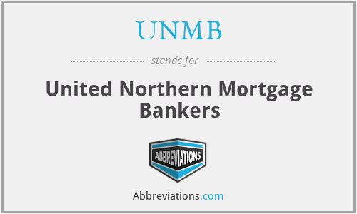 UNMB - United Northern Mortgage Bankers