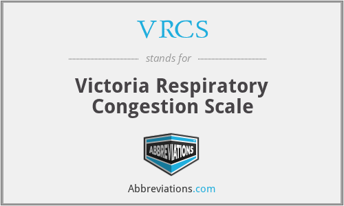 VRCS - Victoria Respiratory Congestion Scale