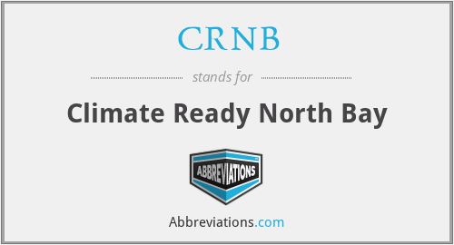 CRNB - Climate Ready North Bay
