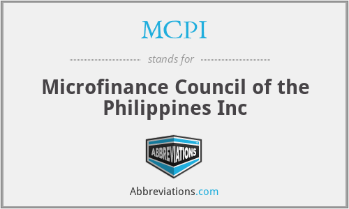MCPI - Microfinance Council of the Philippines Inc