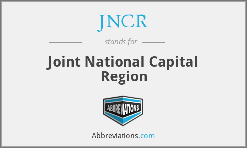 JNCR - Joint National Capital Region