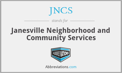 JNCS - Janesville Neighborhood and Community Services