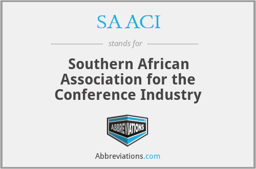 SAACI - Southern African Association for the Conference Industry